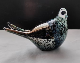 Finse handgemaakte glazen vogel gemaakt door ArtGlass