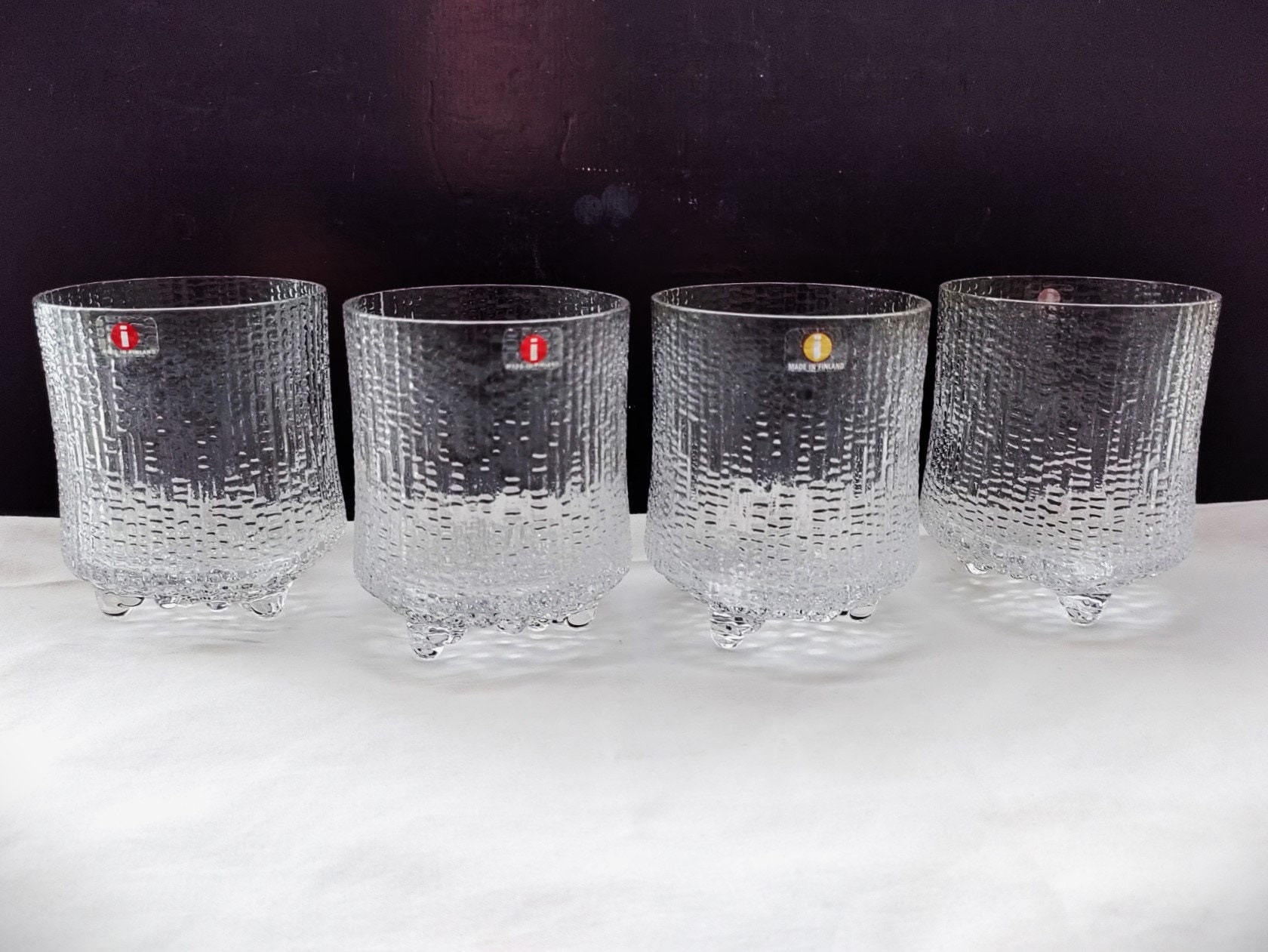 ittala finland ULTIMA THULE タンブラー4客 未使用 イッタラ: 20 cl ULTIMA THULE タンブラー 4 個、デザイン