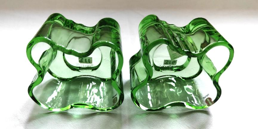 ALVAR AALTO COLLECTION: Apple Green 55 Mm High Tea Light, Made by