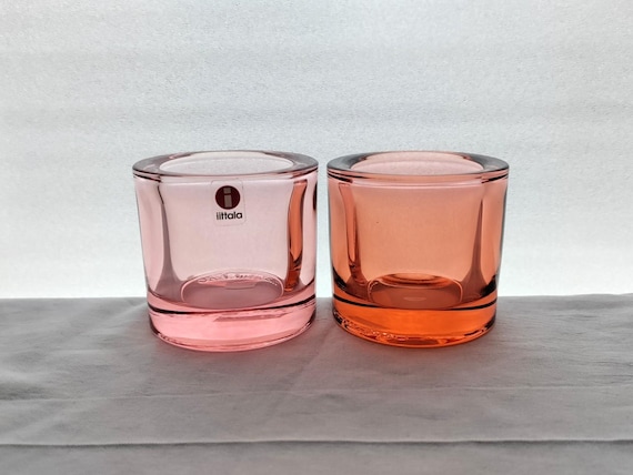 Iittala: One Pink KIVI Votive, Produced by marimekko - Etsy 日本