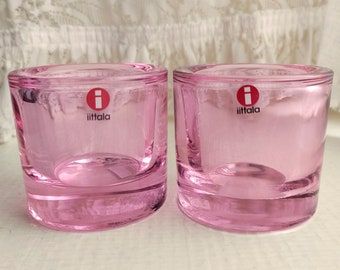 Iittala: One Sweet Pink KIVI Votive, geproduceerd door marimekko