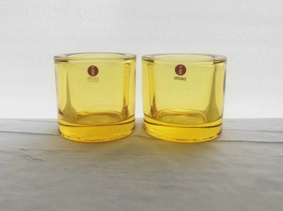 IITTALA: 黄色の KIVI 奉納品 1 つ、marimekko プロデュース - Etsy 日本