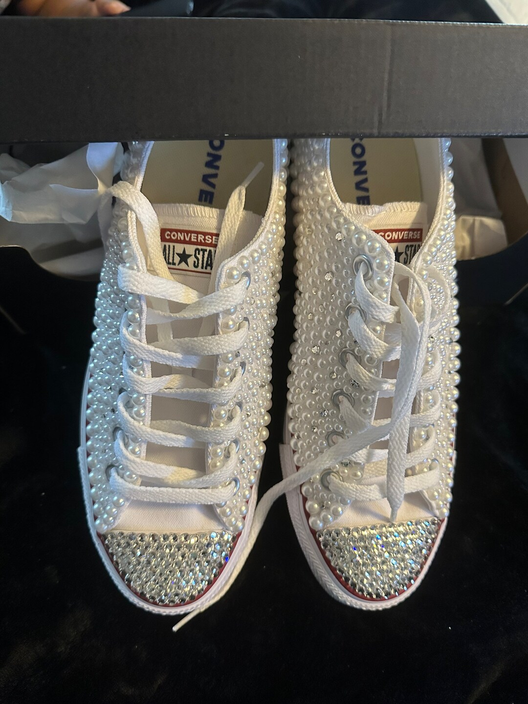 Blinged out converse clearance