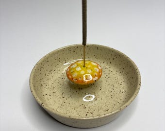 Hecho en Canadá/Arcilla/Cerámica/Fósforos que se encienden en cualquier superficie/Decoración para el hogar/Estilo rústico/Original/Quemador de incienso