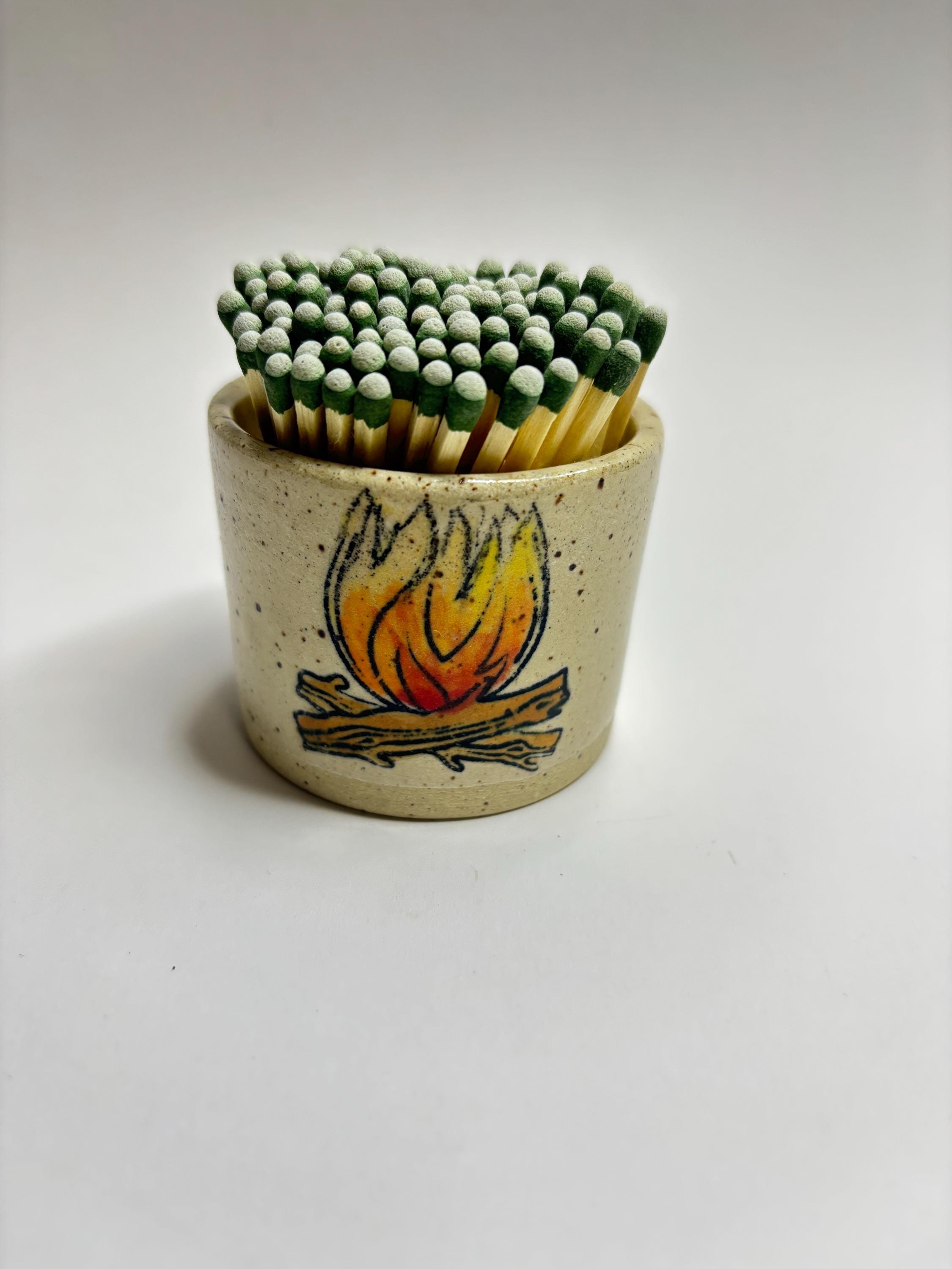 Strike Anywhere Matches and Holder - Etsy UK