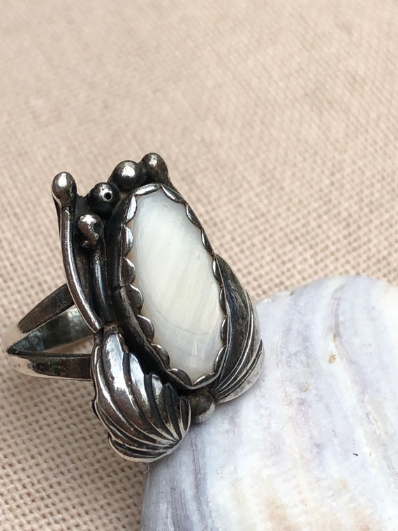 Vintage Native American handmade sterling silver … - image 4