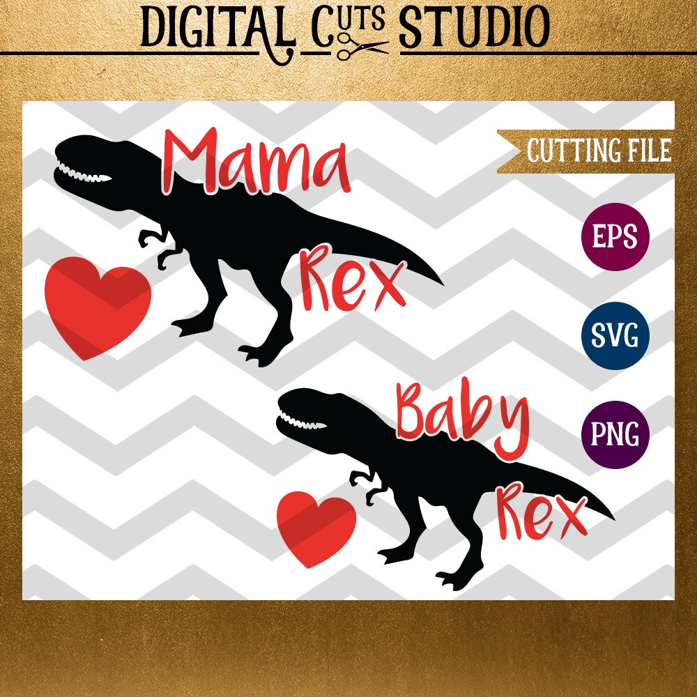 Free Free 90 Mom And Baby T Rex Svg SVG PNG EPS DXF File