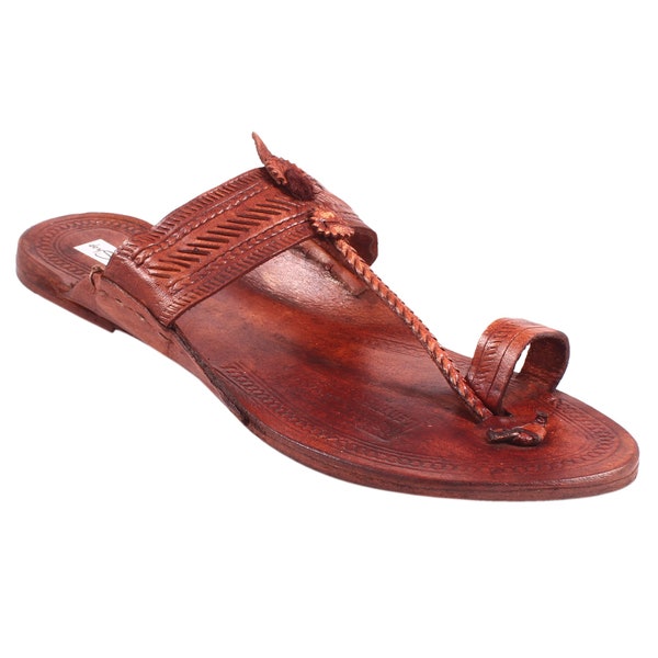 Women's Kolhapuri leather slippers, Womens leather flats, Wedding shoes, Women mules, Ethnic slippers, Indian slippers for women