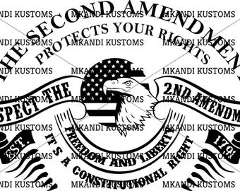 Patriotic Svg/2nd Amendment Svg/4th July /4th of July Svg Files/Cricut Files Svg/Gun Svg Files/ Merica Svg/ Dont Tread On Me Svg