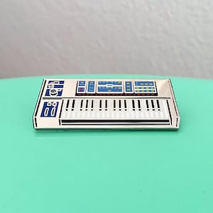 Synth Keyboard Enamel Pin - 4th Edition