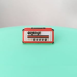 Bass Amp Head Enamel Pin