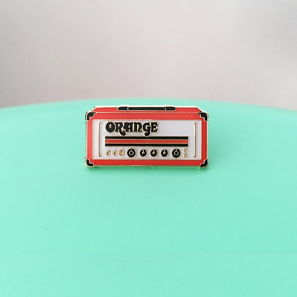 Bass Amp Head Enamel Pin