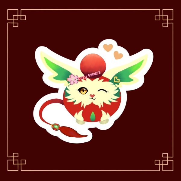 TFT Lion Dancer Dango Sticker | Teamfight Tactics League of Legends