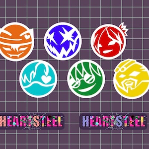 Holographic HeartSteel Logos Sticker | League of Legends