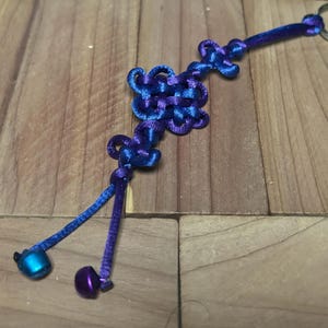 Kpop Demon Hunter Keychain - Handmade Korean Knot