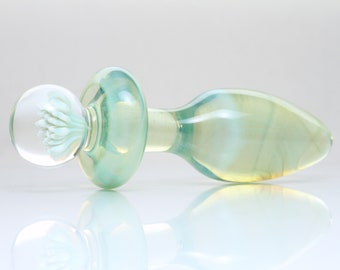 Glass Butt Plug - Medium - Kyra - One Of A Kind Mature/adult/anal/sex Toy