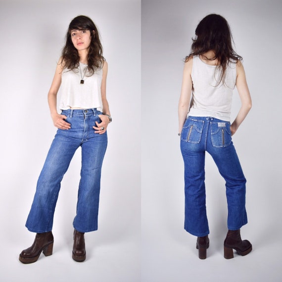 80s fashion bell bottoms