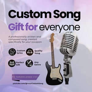 Custom Song Gift: Personalized Music & Lyrics