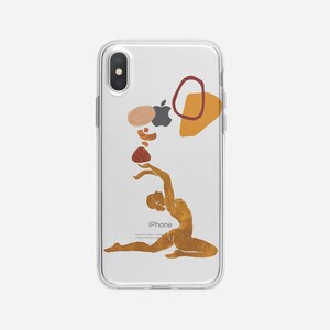 Feminine | iPhone 13 case, iPhone 12 case art, iPhone 7 8 plus X XS XR case clear rubber with design, iPhone se case clear, iPhone 12 mini