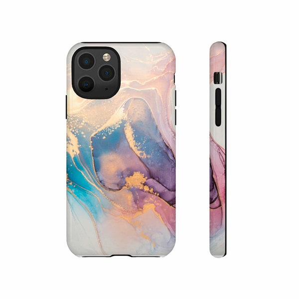 ink phone case, iPhone 13, iPhone 12 Case marbled, iPhone 13 Pro case, iPhone X XR XS Max, Marble, Green, iPhone 7 8 Plus, se 2020 cover