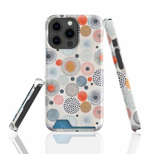 Doodles Kartenhalter Handyhülle iPhone 14 13 12 11 pro Sommer Galaxy S21 S22 Case, iPhone 14 13 mini case, iPhone 12 Cute