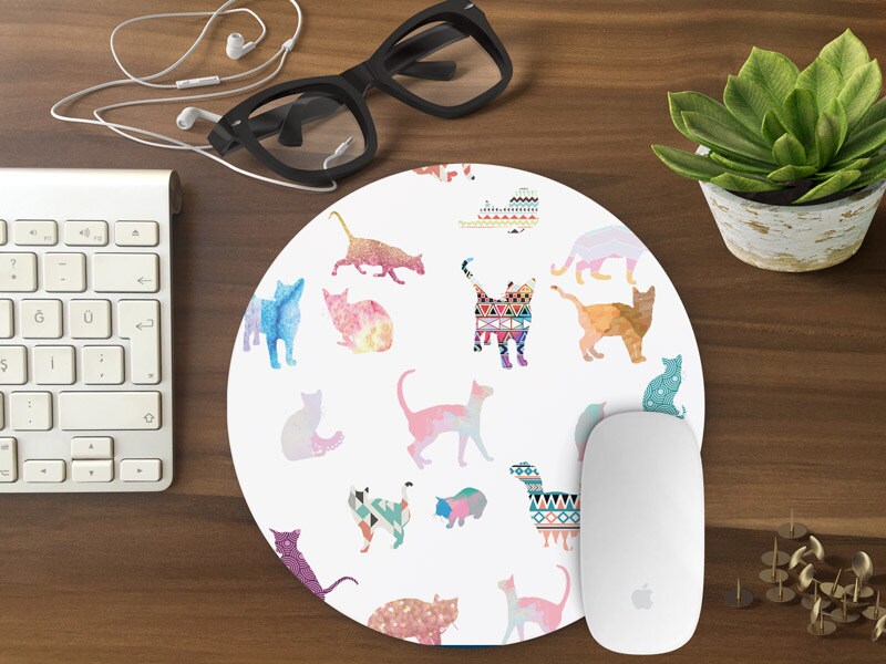 Mouse Pad Funny CATS Mousepad Mouse Mat funny Mouse Pad Etsy