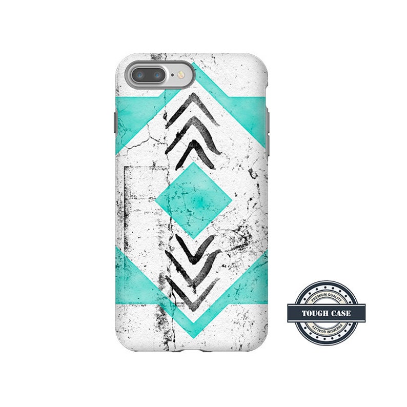 Mint Aztec Samsung S10 Case