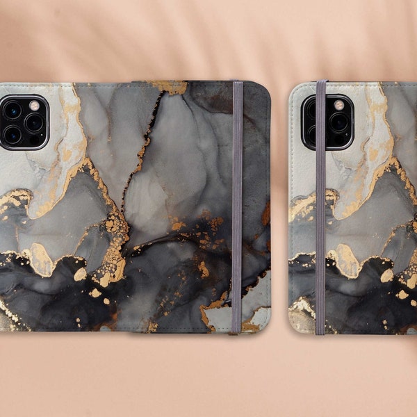iPhone 15 mini wallet case,BLACK iPhone 14 wallet case, iPhone 13 Pro faux leather case, iPhone XR XS case, iPhone 15 Pro Max folio case