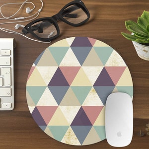 Mouse Pad Geometric, Mousepad Funny, Mouse Mat Mouse Pad Office Mousemat Rectangular Mousemat Mousepad HEXAGON design mouse pad-T80111