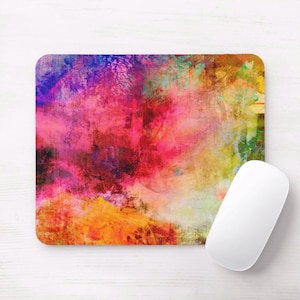 Mousepad colorful Mouse pad Abstract print Mouse Pad Office Mousemat Rectangular Mousemat Mousepad colorful design mouse pad -T80305