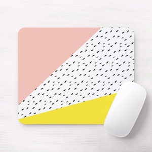 Mouse Pad Geometric, Mousepad Funny, Mouse Mat Mouse Pad Office Mousemat Rectangular Mousemat Mousepad GEOMETRIC design mouse pad-T80523