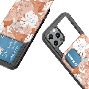 テックアクセサリー、クレジットカードホルダー付き電話ケース、iPhone 12 11 Proケース、iPhone SEケース女性、新型iPhone SE 2020ライフ
