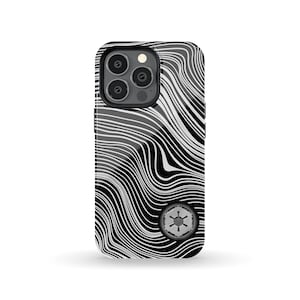 Beskar Steel iPhone, Galaxy Case, Mandalorian Inspired Cover, MagSafe Star Wars fan art