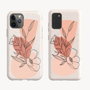 FLOWERS | iPhone 12 Case, iPhone 12 pro case, Eco phone case, eco friendly phone case, floral iPhone 13 case, Biodegradable iPhone case