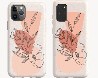FLOWERS | iPhone 12 Case, iPhone 12 pro case, Eco phone case, eco friendly phone case, floral iPhone 13 case, Biodegradable iPhone case