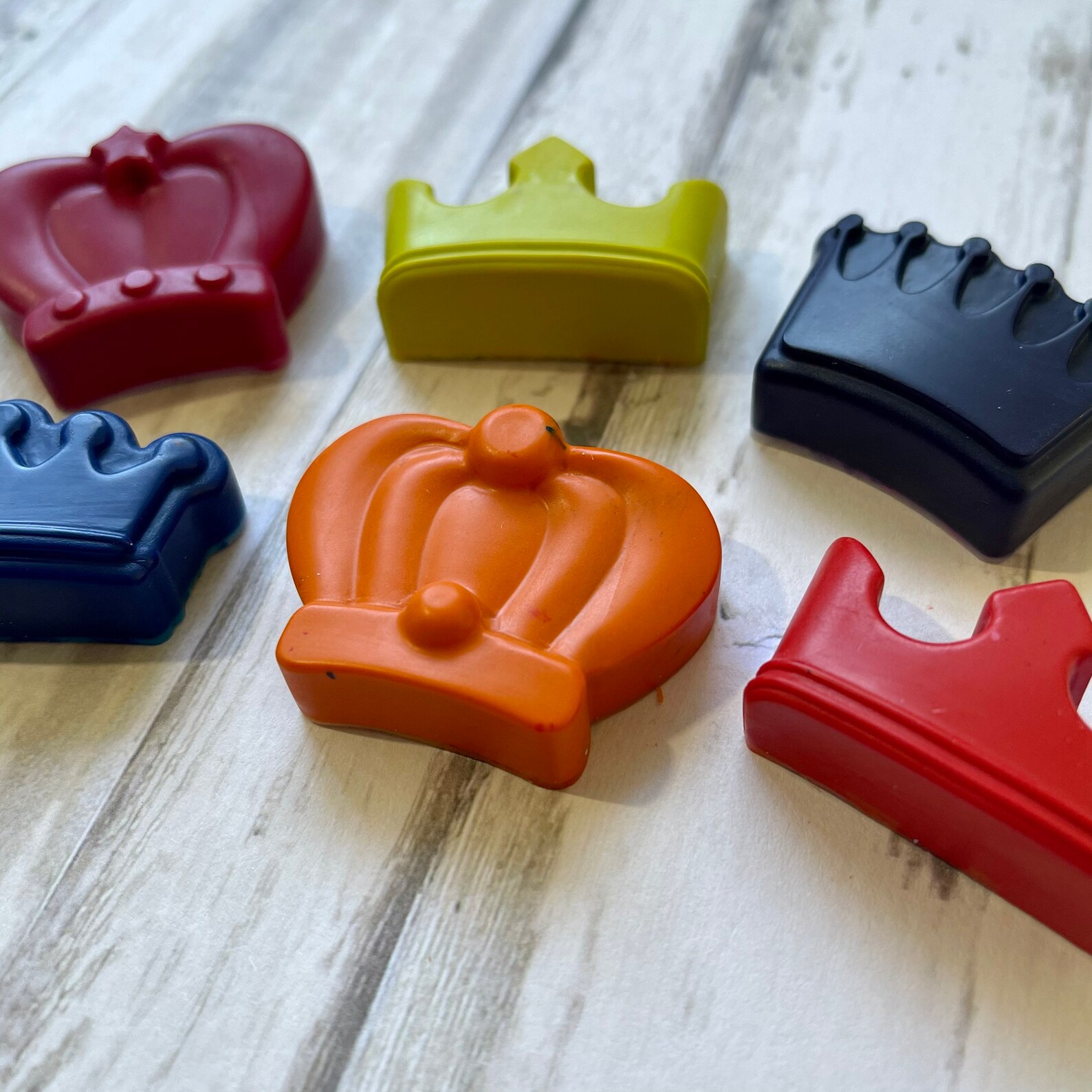 Crown Crayon Set Crowns Color Your World Customized Etsy
