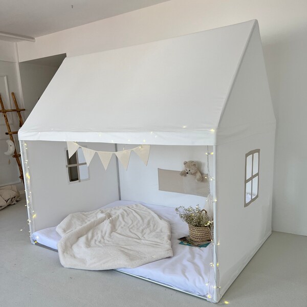 Kids Full Size Bed Tent Etsy UK