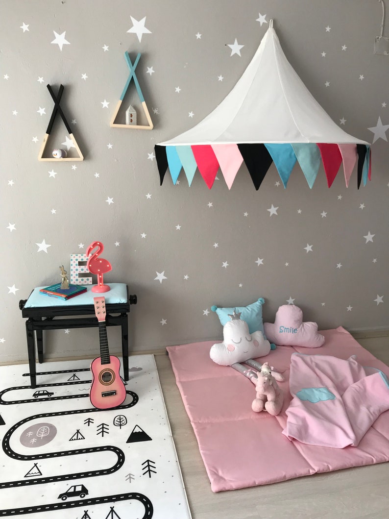 Canopy Te Play Corner Kids Tee Hanging Tent Image 0