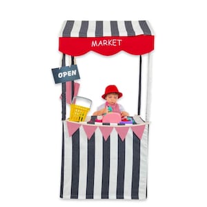 Market Stand Playhouse, Role Play Stand, Kids Market Stand; Pretend Play, Play Stand,  Lemonade Play Stand, Christmas Gift for kids