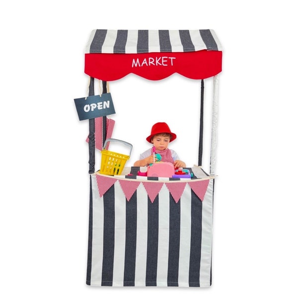 Market Stand Playhouse, Role Play Stand, Kids Market Stand; Pretend Play, Play Stand,  Lemonade Play Stand, Christmas Gift for kids