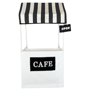 Kids Cafe Play Tent, Role Play Stand for Toddlers, Ice cream Lemonade Play Stand for boys and girls, Birtday Gift for Kids, Market Stand