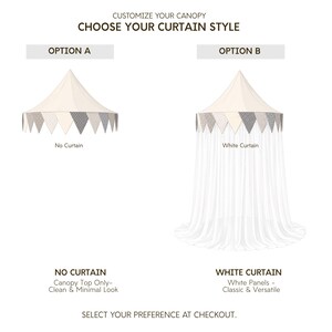 Kinderwand Baldachin Zelt, Tüll Stoff, Leseecke Spielbereich Bild 6