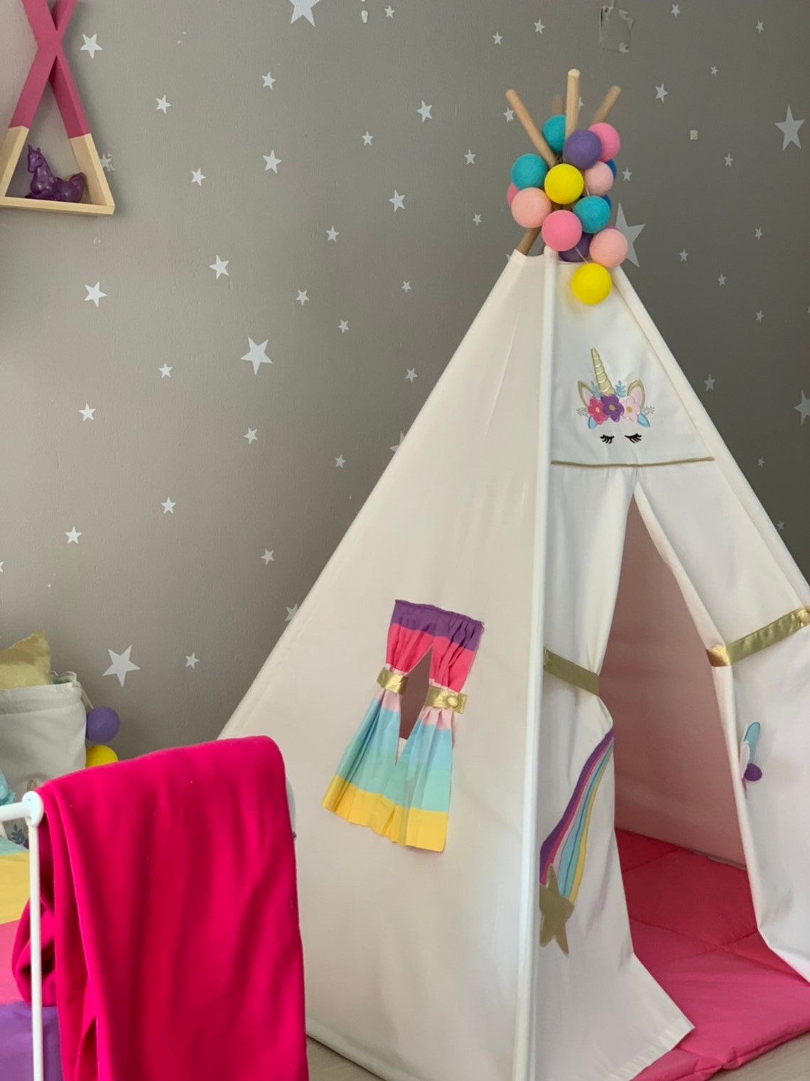 unicorn teepee