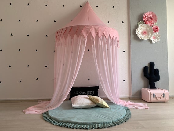 Pink tent for girls 2025