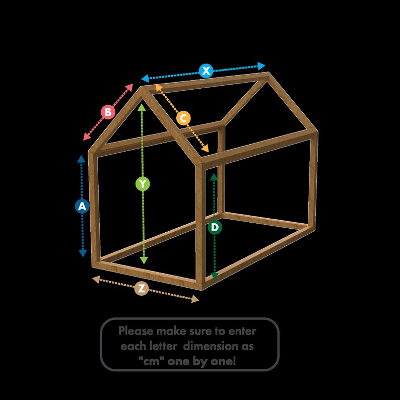Cotton Tent Cover for Montessori House Bed Montessori Canopy Etsy