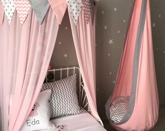 Canopy Tent, Kids Canopy, Hanging Play Tent, Canopy Bedding
