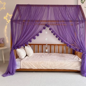 Purple best sale mosquito net