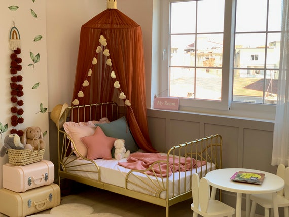 Copper sale canopy bed
