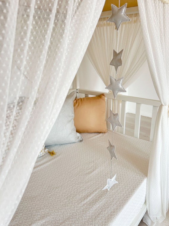 Canvas bed canopy online
