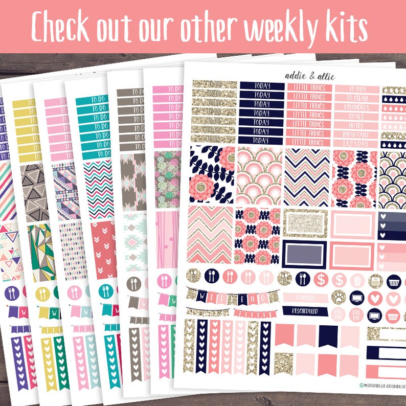 Printable Planner Stickers, Printable Stickers, Printable Planner ...